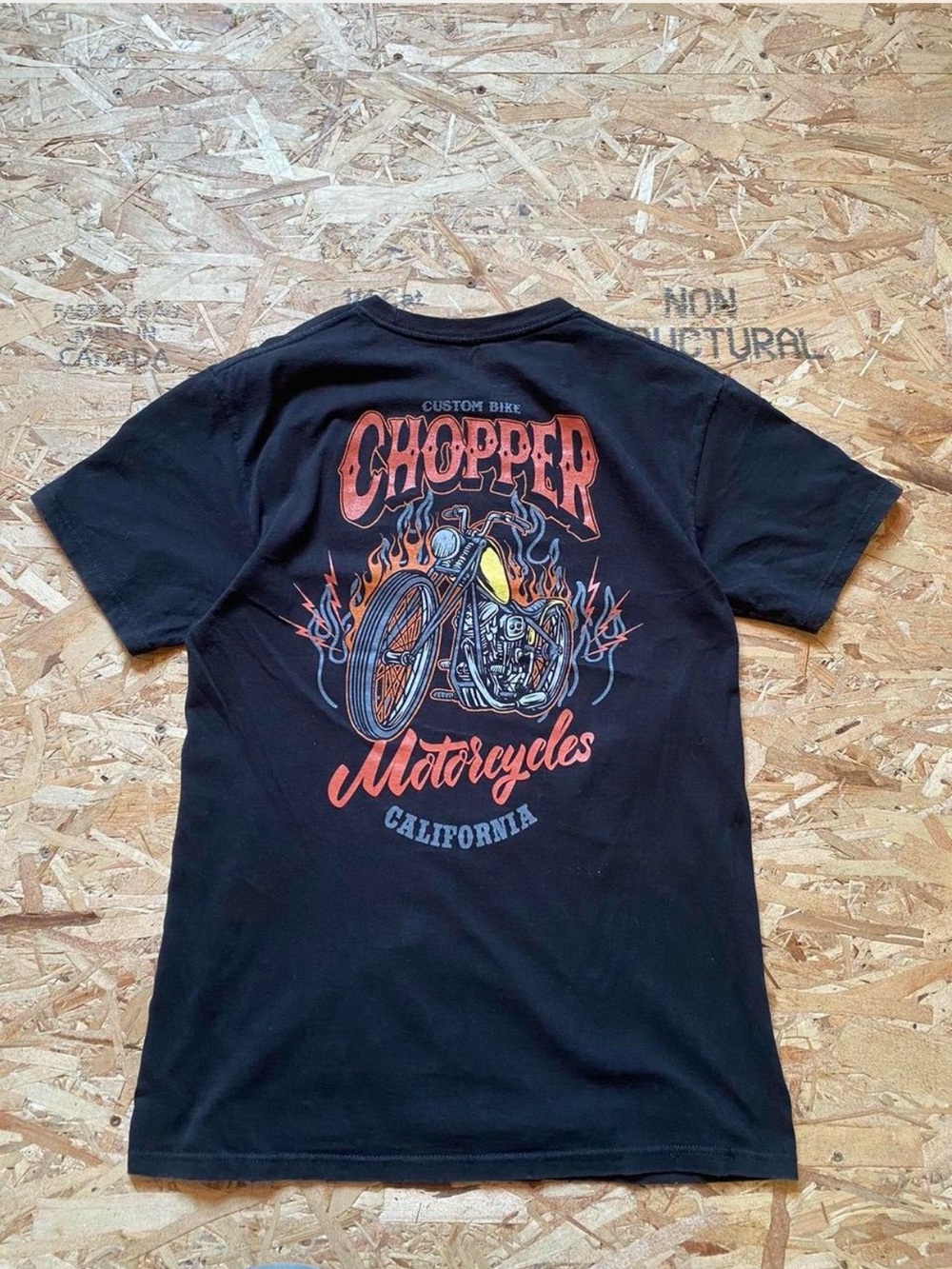 Chopper Motorcycles Graphic Tee - Black